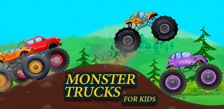 Monster Trucks Racing for Kids screenshots