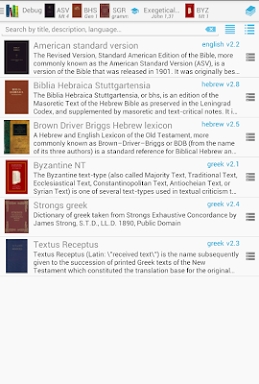 Bible Lexicon: Bible Study screenshots