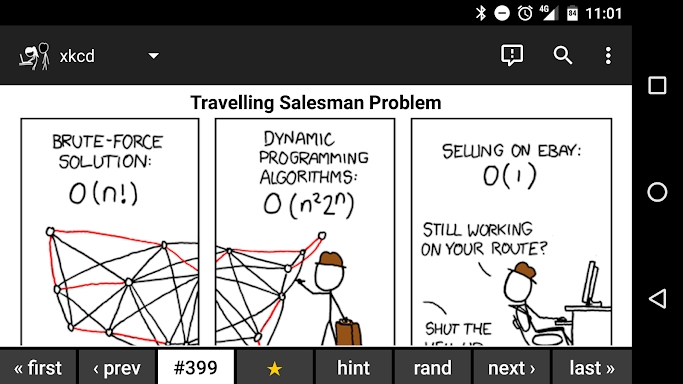 Browser for xkcd screenshots