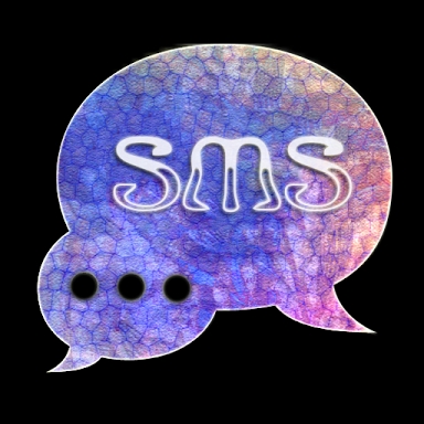 Stained NEON GO SMS Theme screenshots