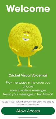Cricket Visual Voicemail screenshots