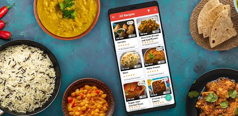 Indian Food Recipes Offline screenshots