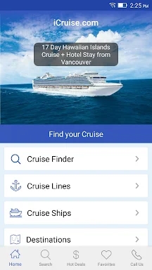 Cruise Finder - iCruise.com screenshots