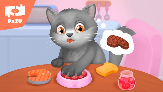Cat game - Pet Care & Dress up screenshots