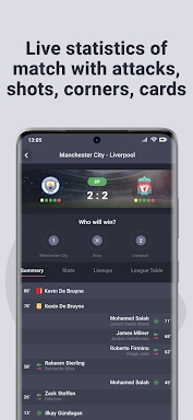 Live Score: football livescore screenshots