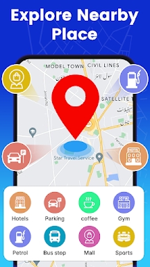 GPS Route Finder screenshots