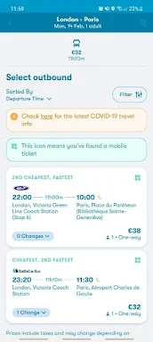 Busradar: Bus Trip App screenshots
