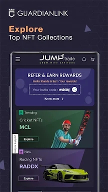 Jump.trade - NFT Marketplace screenshots