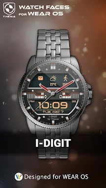 I-Digit Watch Face screenshots