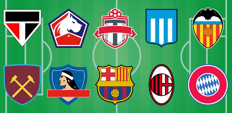 Soccer Clubs Logo Quiz Game screenshots