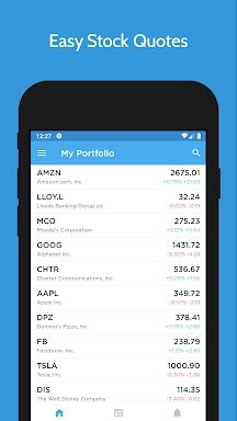 Stock Market Tracker screenshots