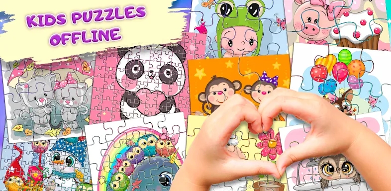 Kids Puzzles Offline screenshots