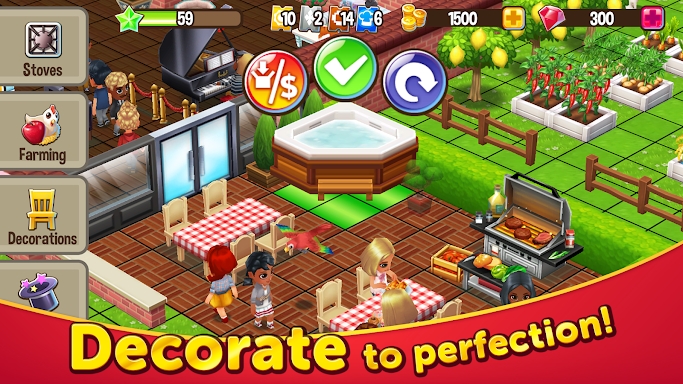 Food Street - Restaurant Game screenshots