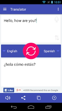 Language Translator iGlot screenshots