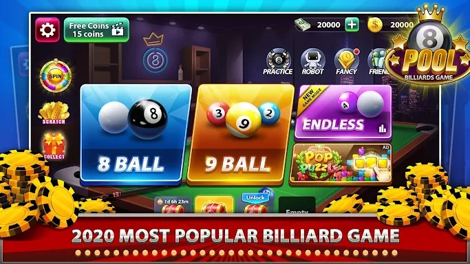8 Ball & 9 Ball : Online Pool screenshots