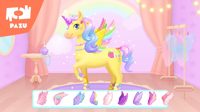 My Unicorn dress up for kids screenshots