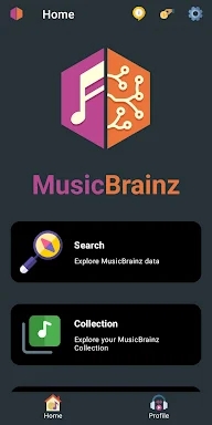 MusicBrainz screenshots