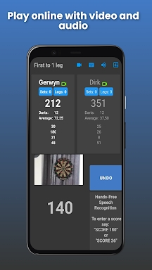 Darts Score HandsFree screenshots