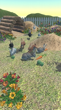 Rabbit Friends - caring games screenshots