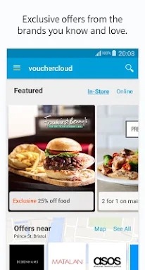 vouchercloud: deals & offers screenshots