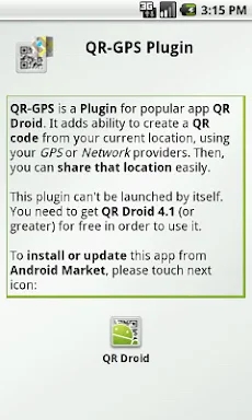 QR-GPS Plugin™ screenshots