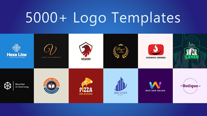Logo maker Design Logo creator screenshots