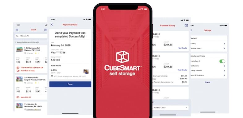 CubeSmart Self Storage screenshots