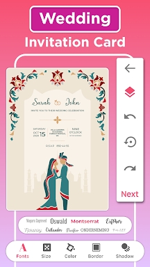 Invitation maker & Card Design screenshots