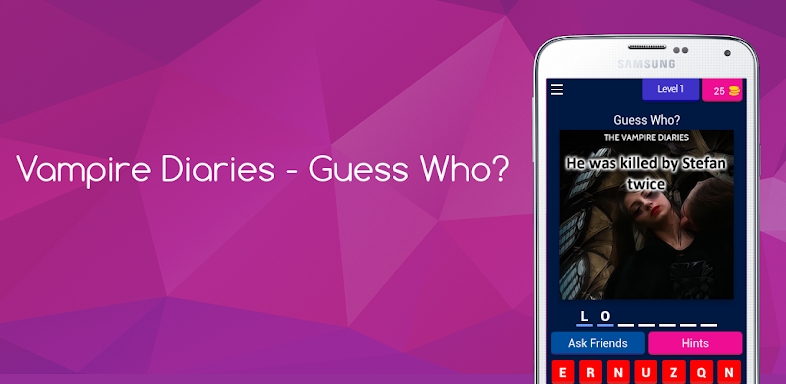 Vampire Diaries Quiz Trivia screenshots