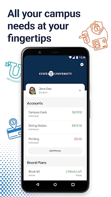 Transact eAccounts screenshots