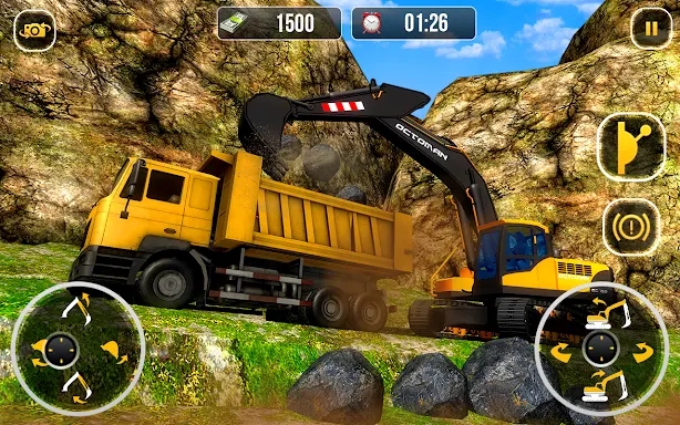 Excavator Construction 3D Sim screenshots