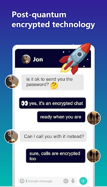 Entangle Messenger screenshots