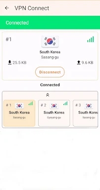 VPN Connect screenshots