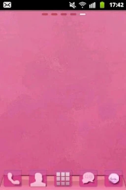 Theme Pink GO Launcher EX screenshots