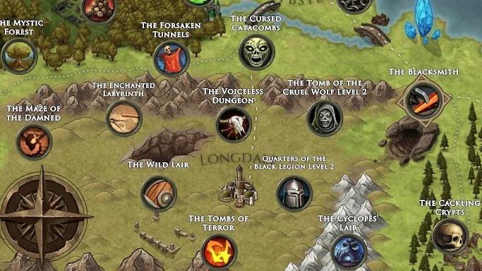 Moonshades RPG Dungeon Crawler screenshots