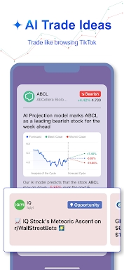 Stock screener, AI Screen screenshots