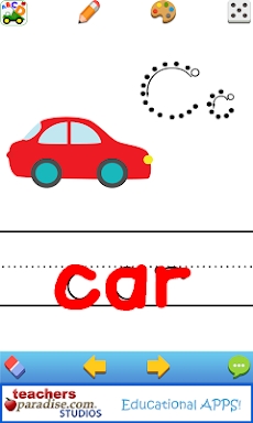 Kids ABCs Vehicles Flash Cards screenshots