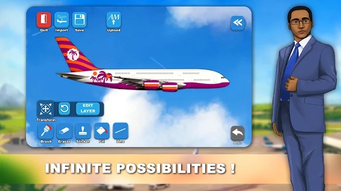 Airlines Painter screenshots