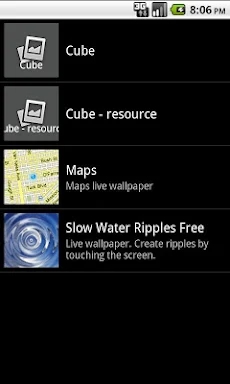 Slow Water Ripples Free screenshots