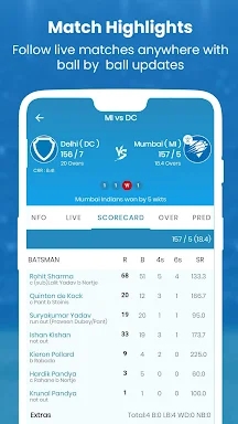 CricScores - T20 Live Cricket screenshots