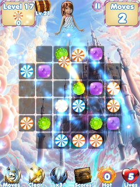 Candy Girl - Cute match 3 game screenshots