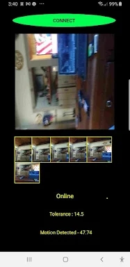 PRO Motion Detector Viewer screenshots