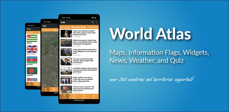 World Atlas screenshots