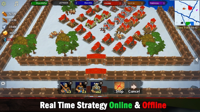 War of Kings : Strategy war ga screenshots