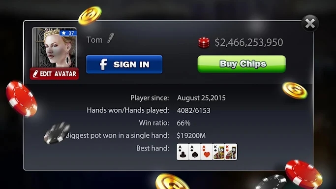 Spark Poker - Live Texas Holdem Casino screenshots