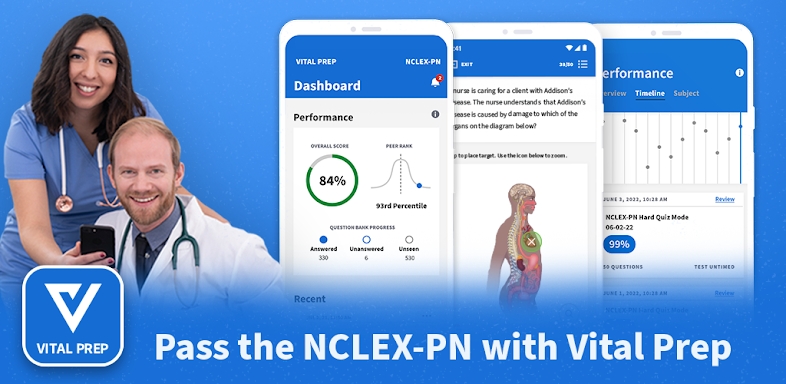 NCLEX-PN Vital Prep Review screenshots