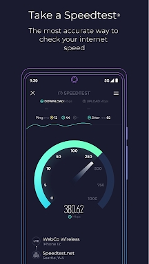 Speedtest by Ookla screenshots