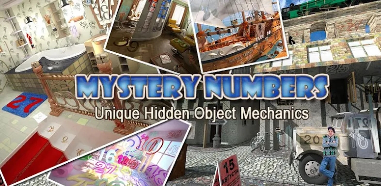 Mystery Numbers: Hidden Object screenshots