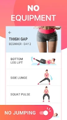 Leg Workouts - Tone up & Slim screenshots