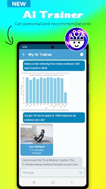 Workout Trainer AI screenshots